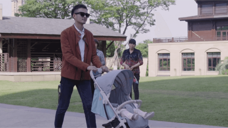 babycare兒童推車：炫父曬娃